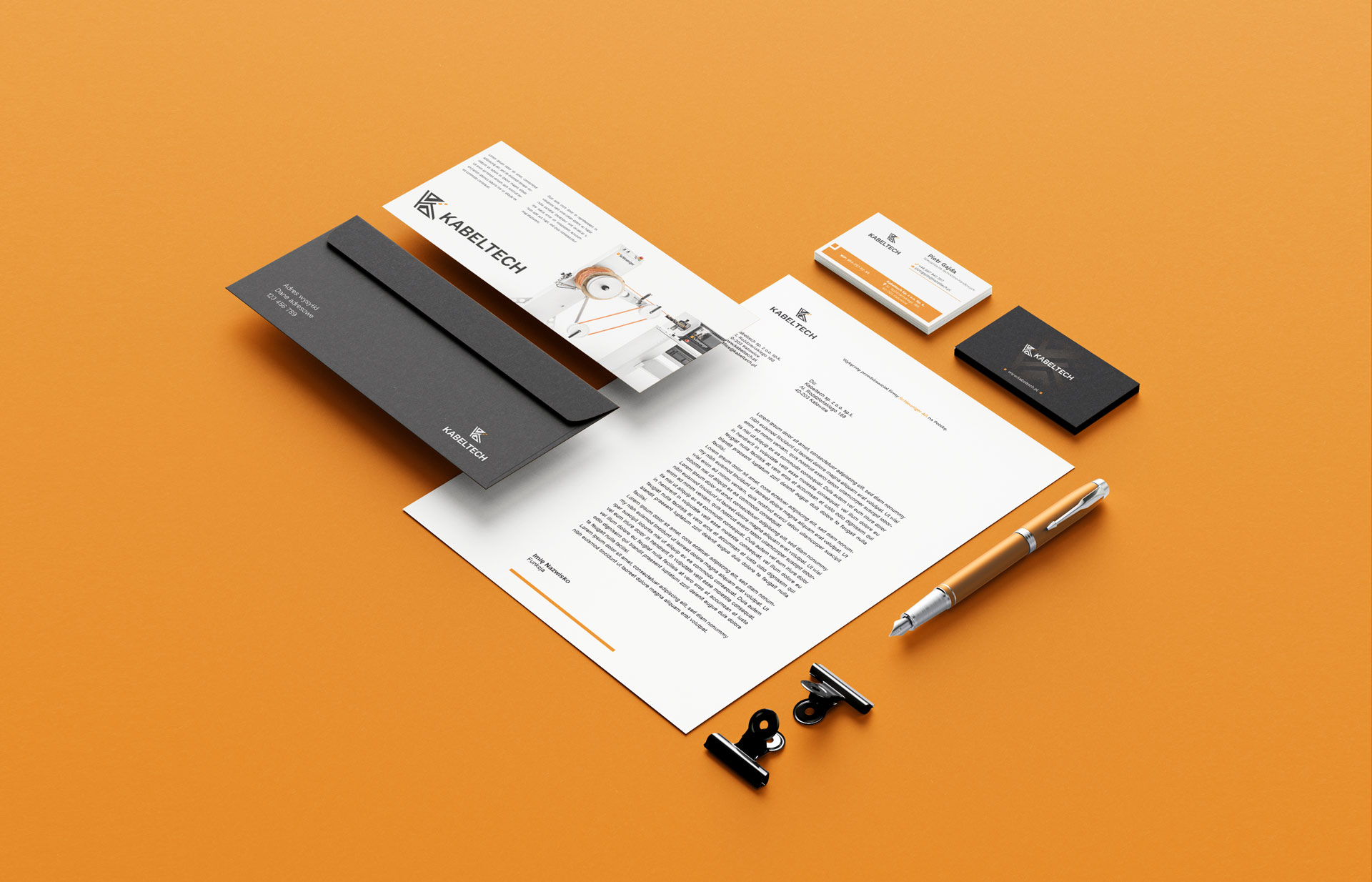 Identyfikacja wizualna firmy Kabeltech