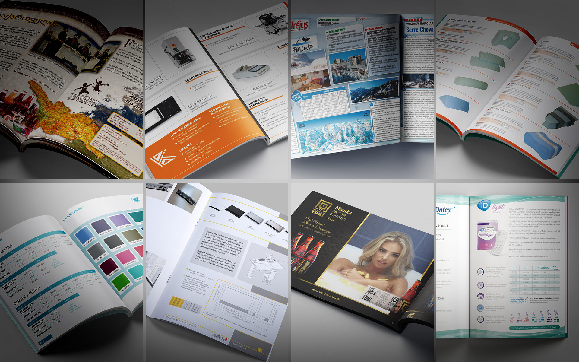 Projektowanie i skład katalogów produktowych